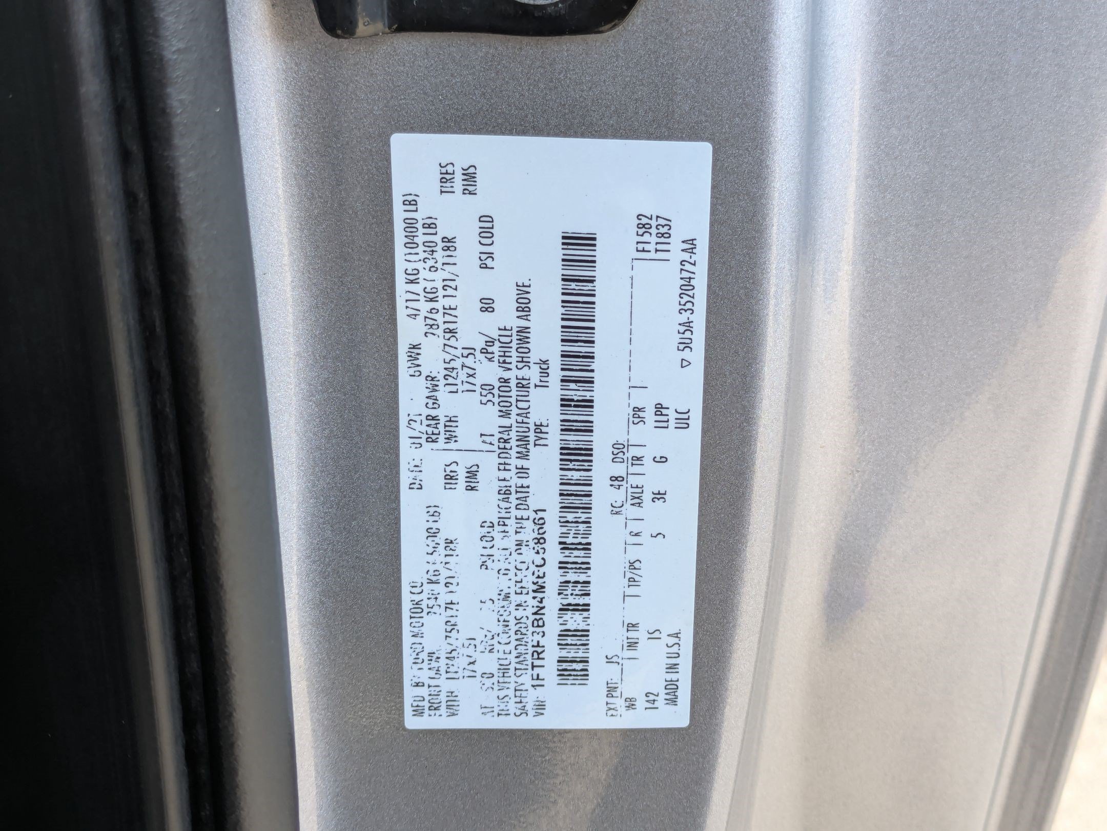 Certified 2021 Ford F350 XL w/ Power Equipment Group AWD/4WD image 31