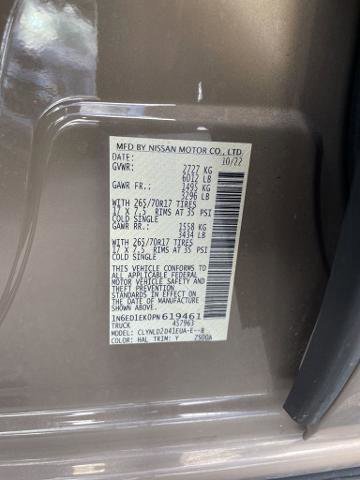 Used 2023 Nissan Frontier PRO-4X w/ Pro-4X Premium Package image 14