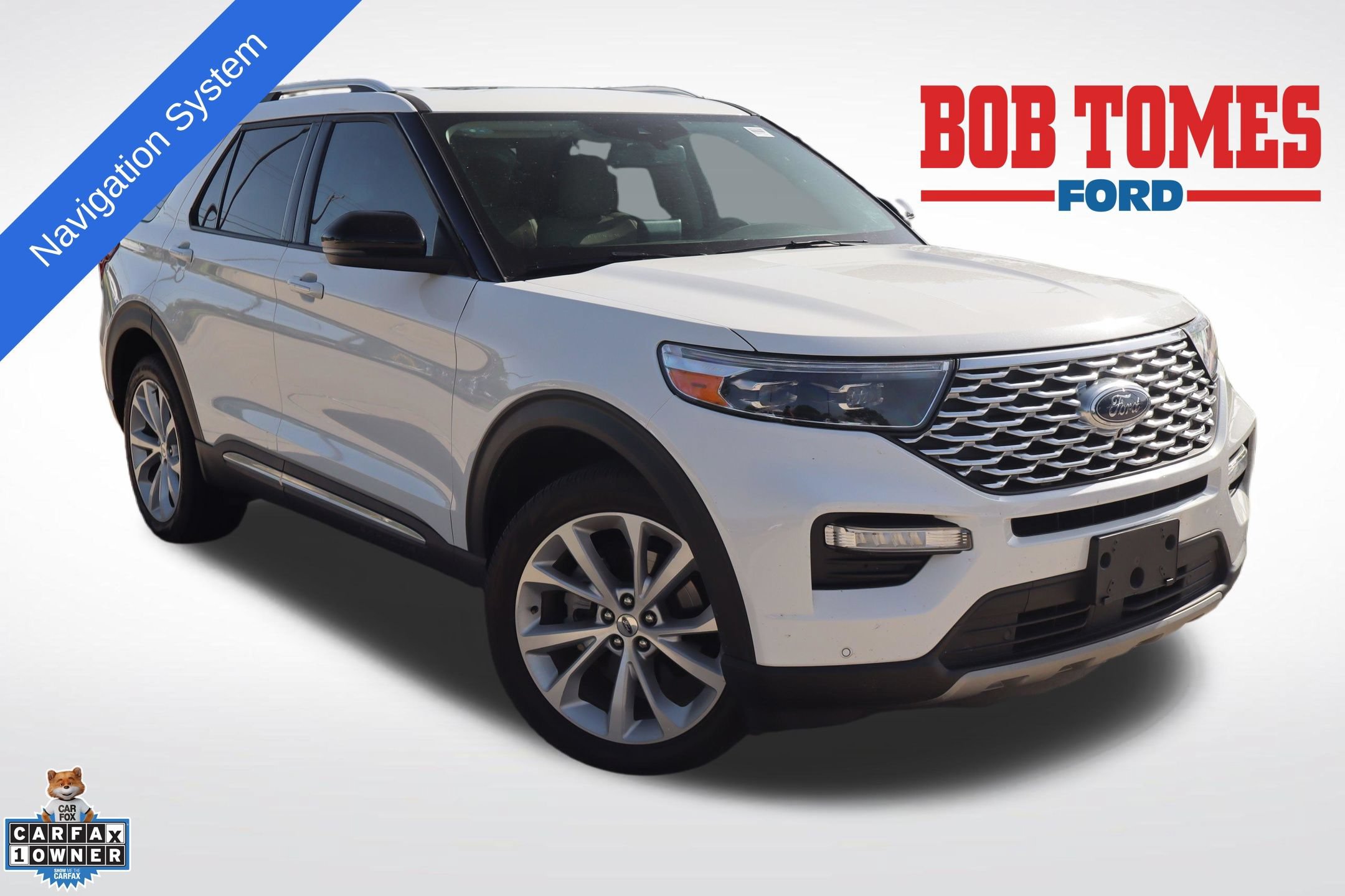 Certified 2024 Ford Explorer Platinum w/ Technology Package AWD/4WD image 1