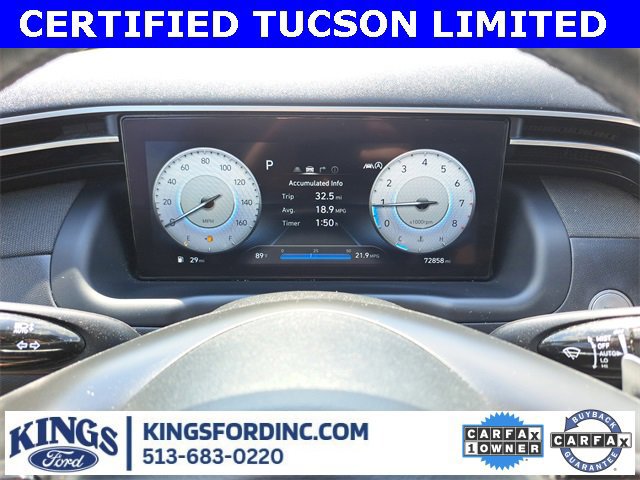 Used 2022 Hyundai Tucson Limited image 12