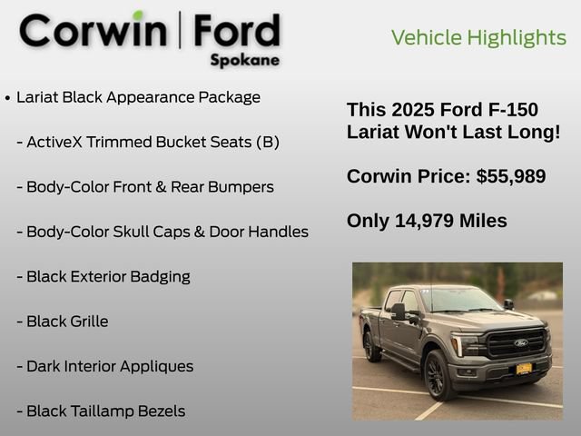 Certified 2025 Ford F150 Lariat AWD/4WD image 7