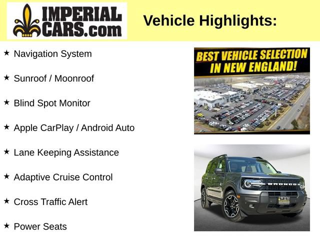 Certified 2025 Ford Bronco Sport Outer Banks w/ Outer Banks Tech Package+ AWD/4WD image 5