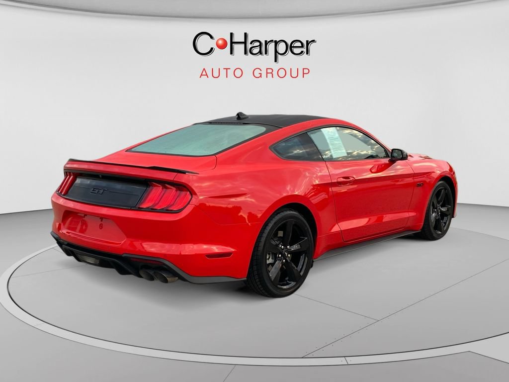Certified 2021 Ford Mustang GT Premium w/ Carbon Sport Interior Package RWD image 3