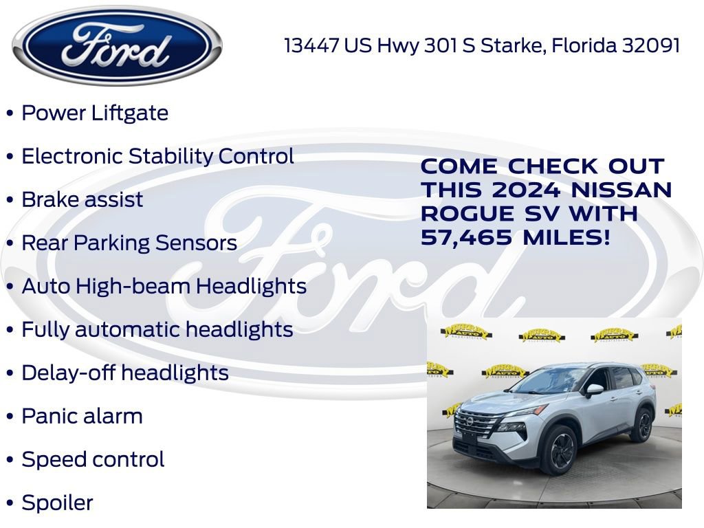 Used 2024 Nissan Rogue SV AWD/4WD image 30