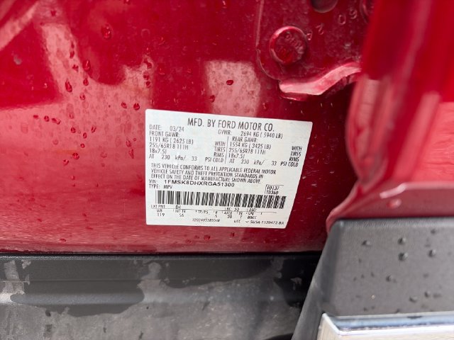 Certified 2024 Ford Explorer XLT w/ Equipment Group 202A AWD/4WD image 37