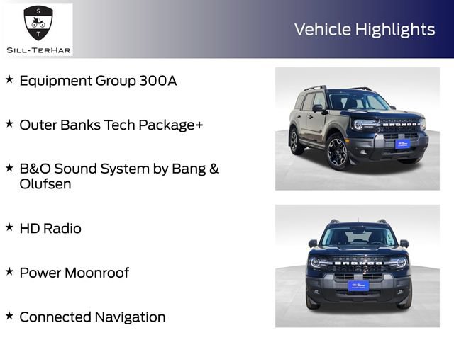 Certified 2025 Ford Bronco Sport Outer Banks w/ Outer Banks Tech Package+ AWD/4WD image 4