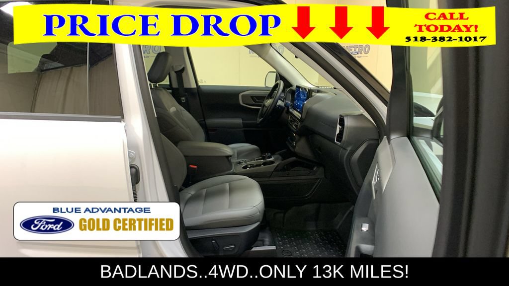 Certified 2025 Ford Bronco Sport Badlands w/ Badlands Tech Package AWD/4WD image 12