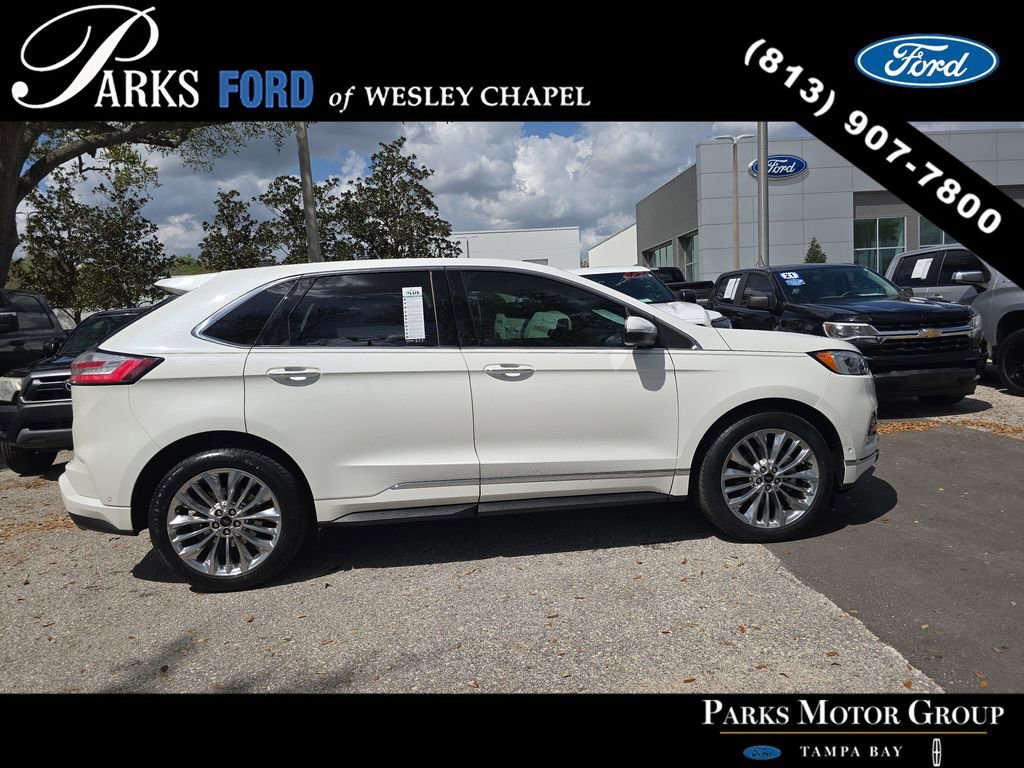 Certified 2020 Ford Edge Titanium w/ Equipment Group 301A image 2