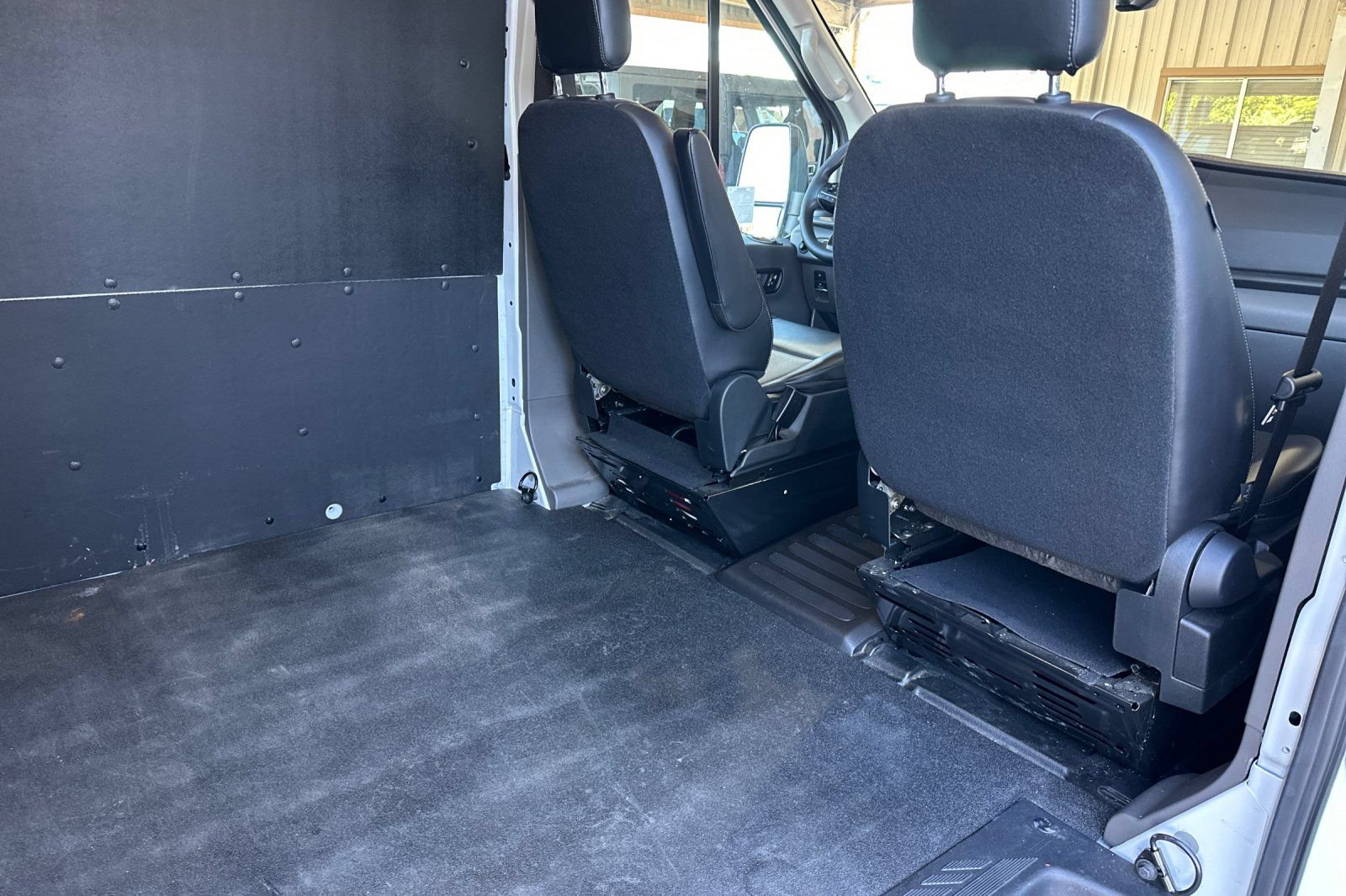 Certified 2025 Ford Transit 250 148 High Roof Extended w/ Load Area Protection Package RWD image 11