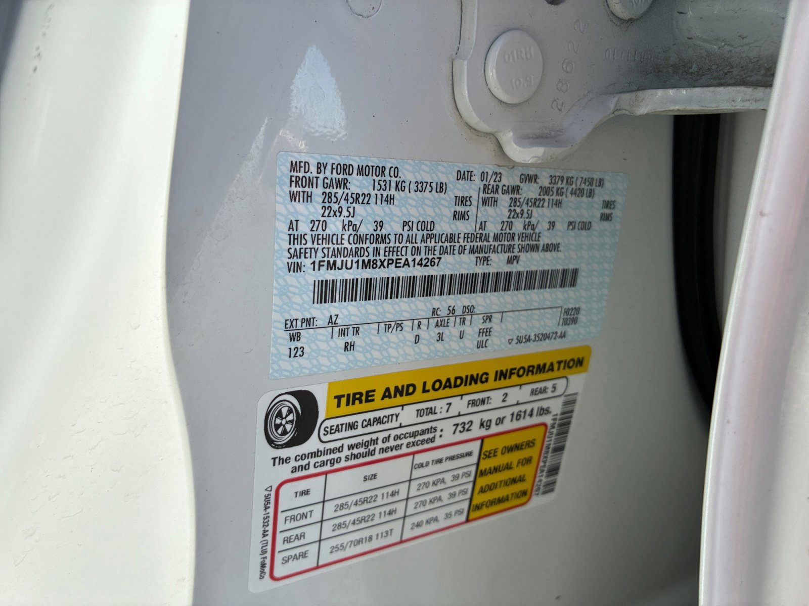 Certified 2023 Ford Expedition Platinum image 25