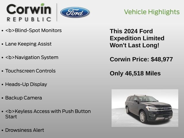 Certified 2024 Ford Expedition Limited image 14