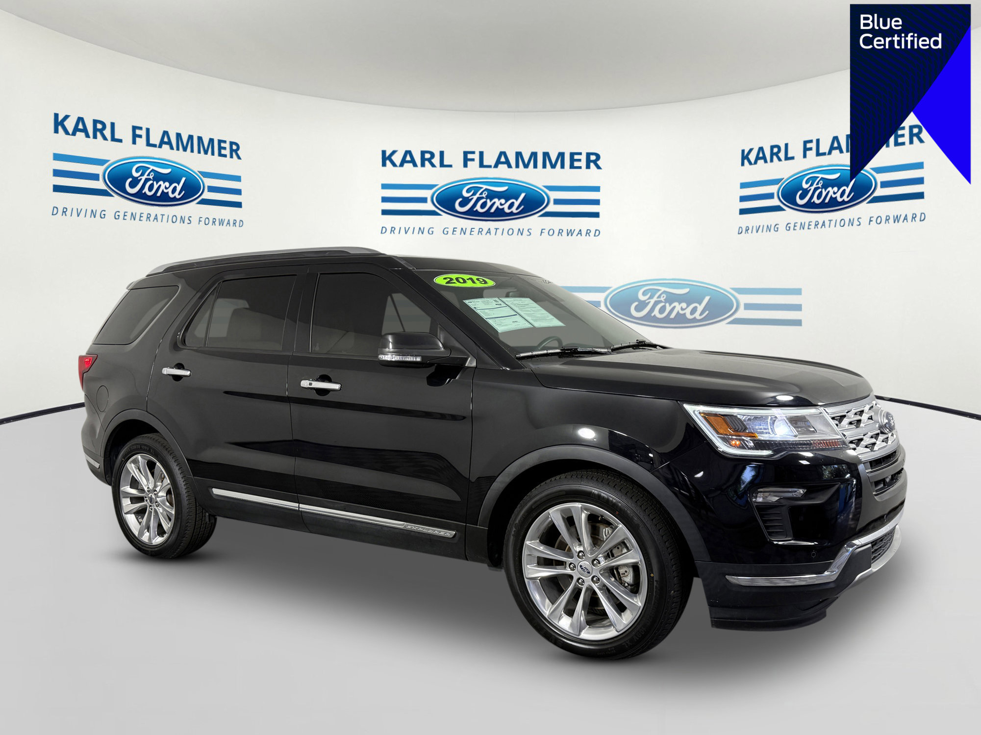 Certified 2019 Ford Explorer Limited w/ Ford Safe & Smart Package