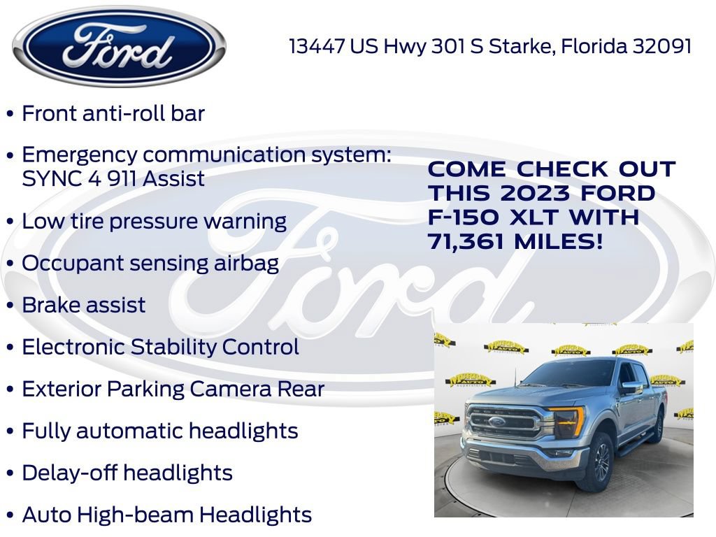 Certified 2023 Ford F150 XLT RWD image 27