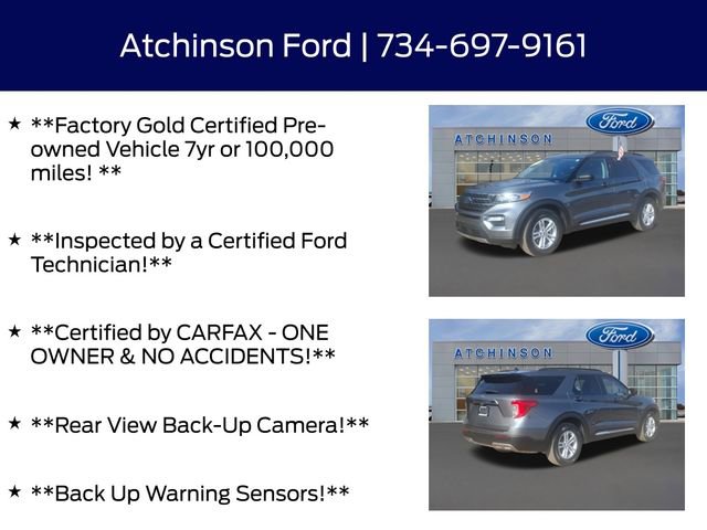 Certified 2023 Ford Explorer XLT w/ Equipment Group 202A image 4