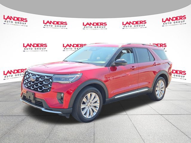 Certified 2025 Ford Explorer Platinum w/ LUX Leather Package AWD/4WD image 7