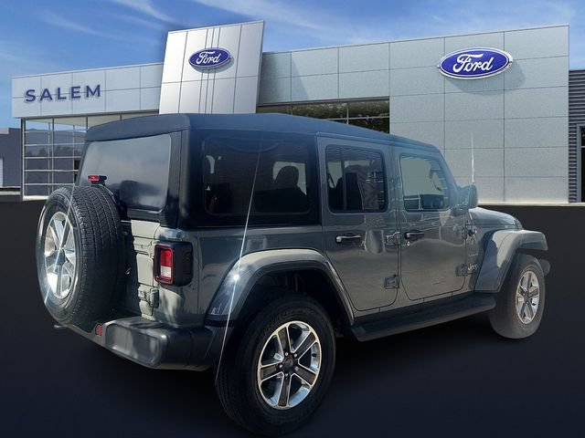 Used 2018 Jeep Wrangler Unlimited Sahara w/ Cold Weather Group AWD/4WD image 3