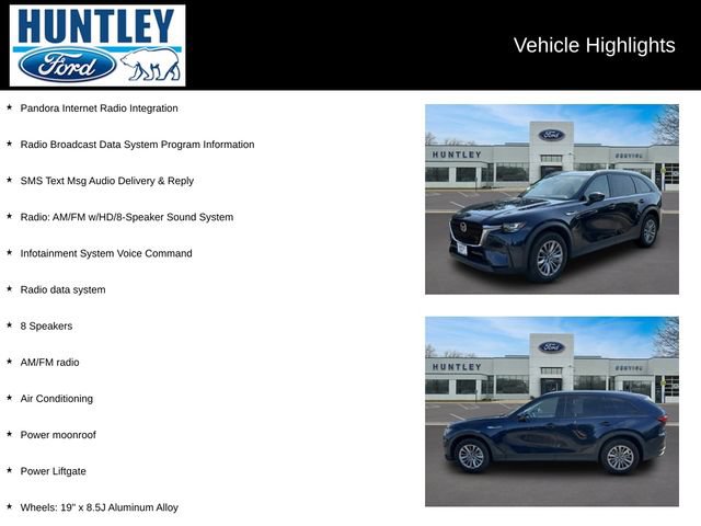 Used 2025 MAZDA CX-90 Plug-In Hybrid w/ Preferred AWD/4WD image 2