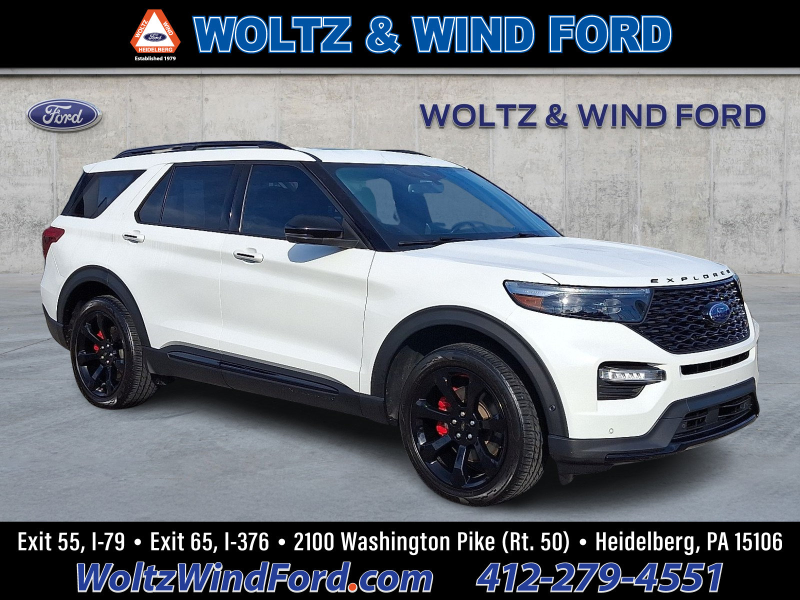 Certified 2020 Ford Explorer ST w/ ST Street Pack AWD/4WD image 1