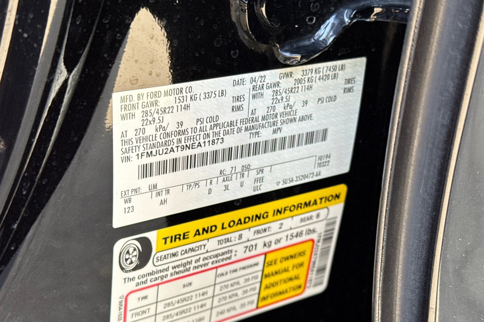 Certified 2022 Ford Expedition Limited image 59