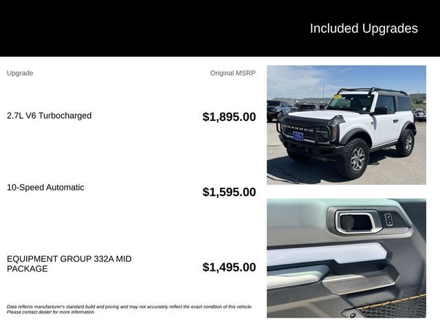 Certified 2021 Ford Bronco Badlands AWD/4WD image 5