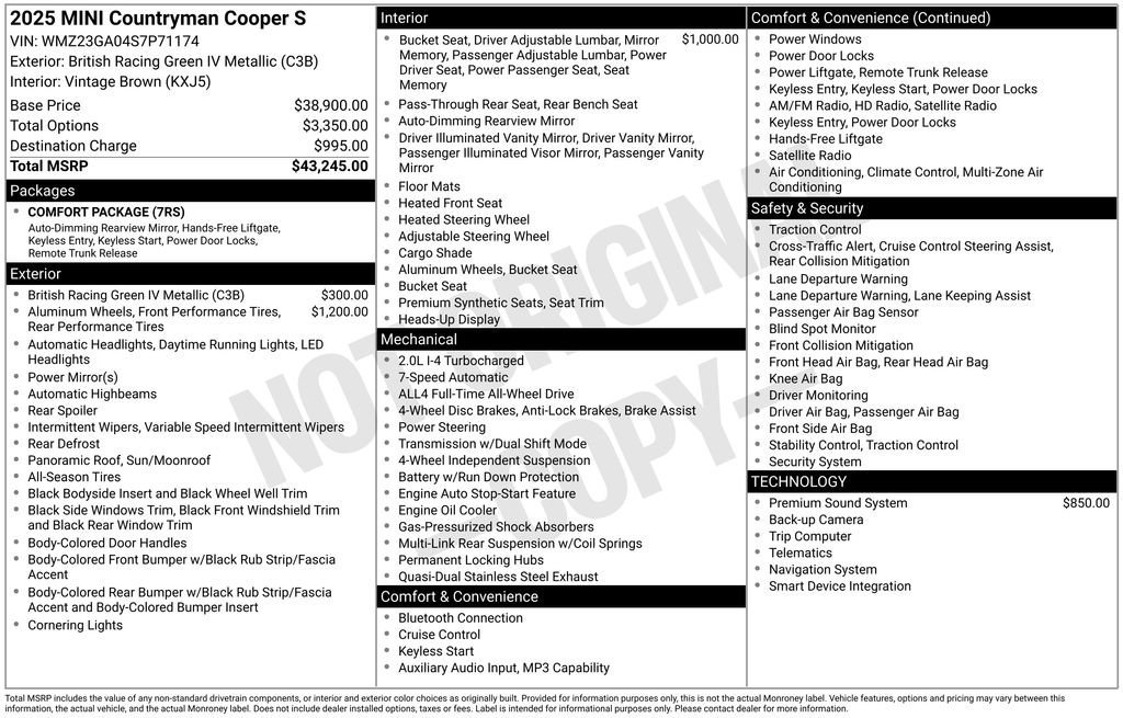 Used 2025 MINI Cooper Countryman S image 11