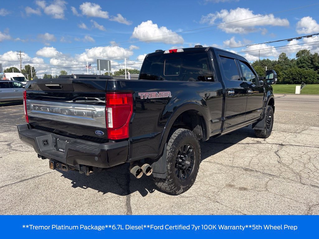 Certified 2022 Ford F250 Platinum w/ Tremor Off-Road Package AWD/4WD image 53