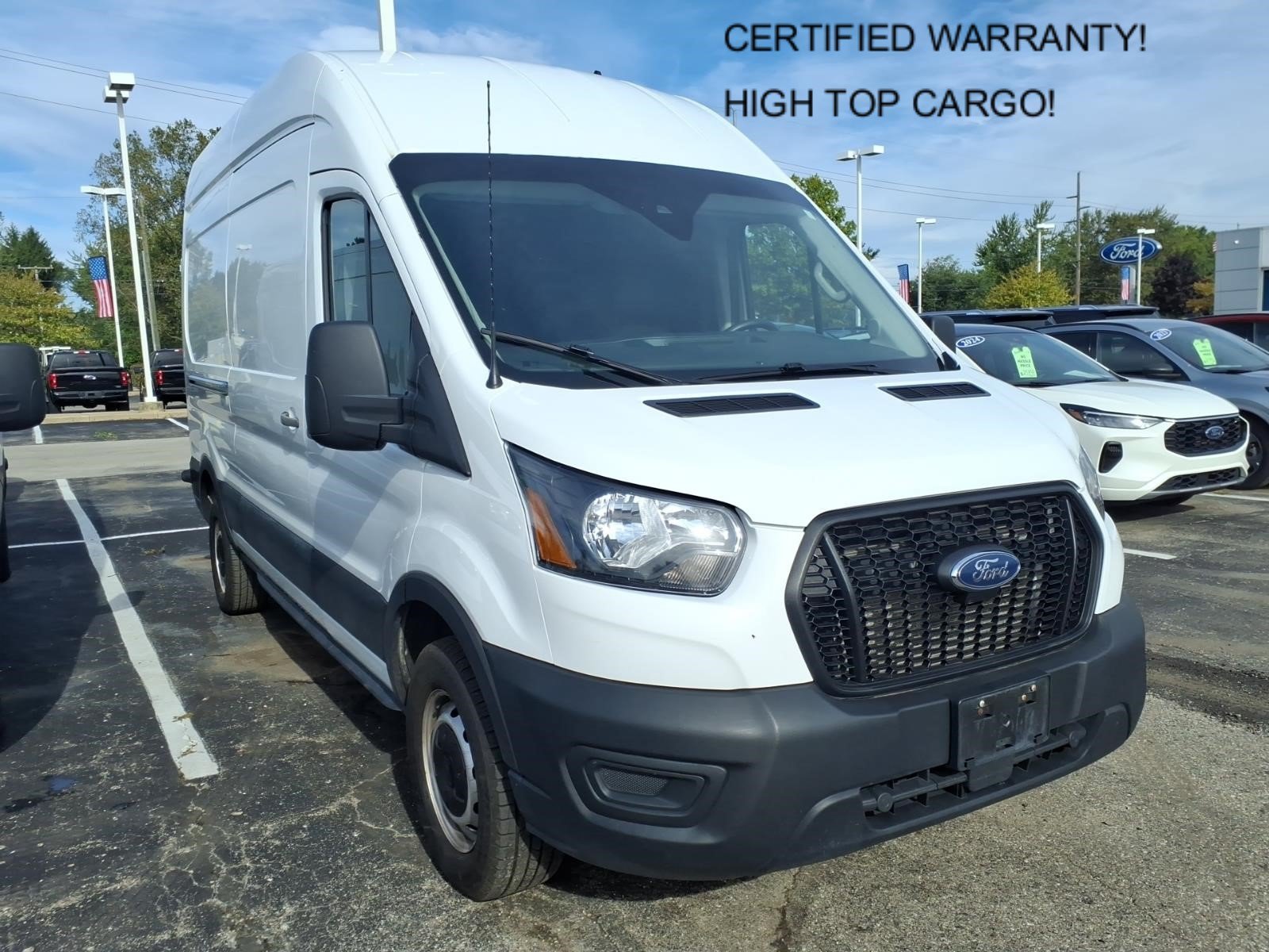 Certified 2024 Ford Transit 250 148 High Roof w/ Load Area Protection Package