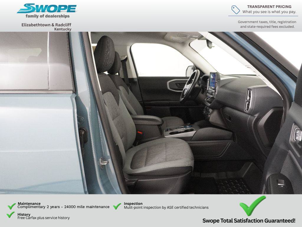 Certified 2022 Ford Bronco Sport Big Bend w/ Convenience Package AWD/4WD image 10