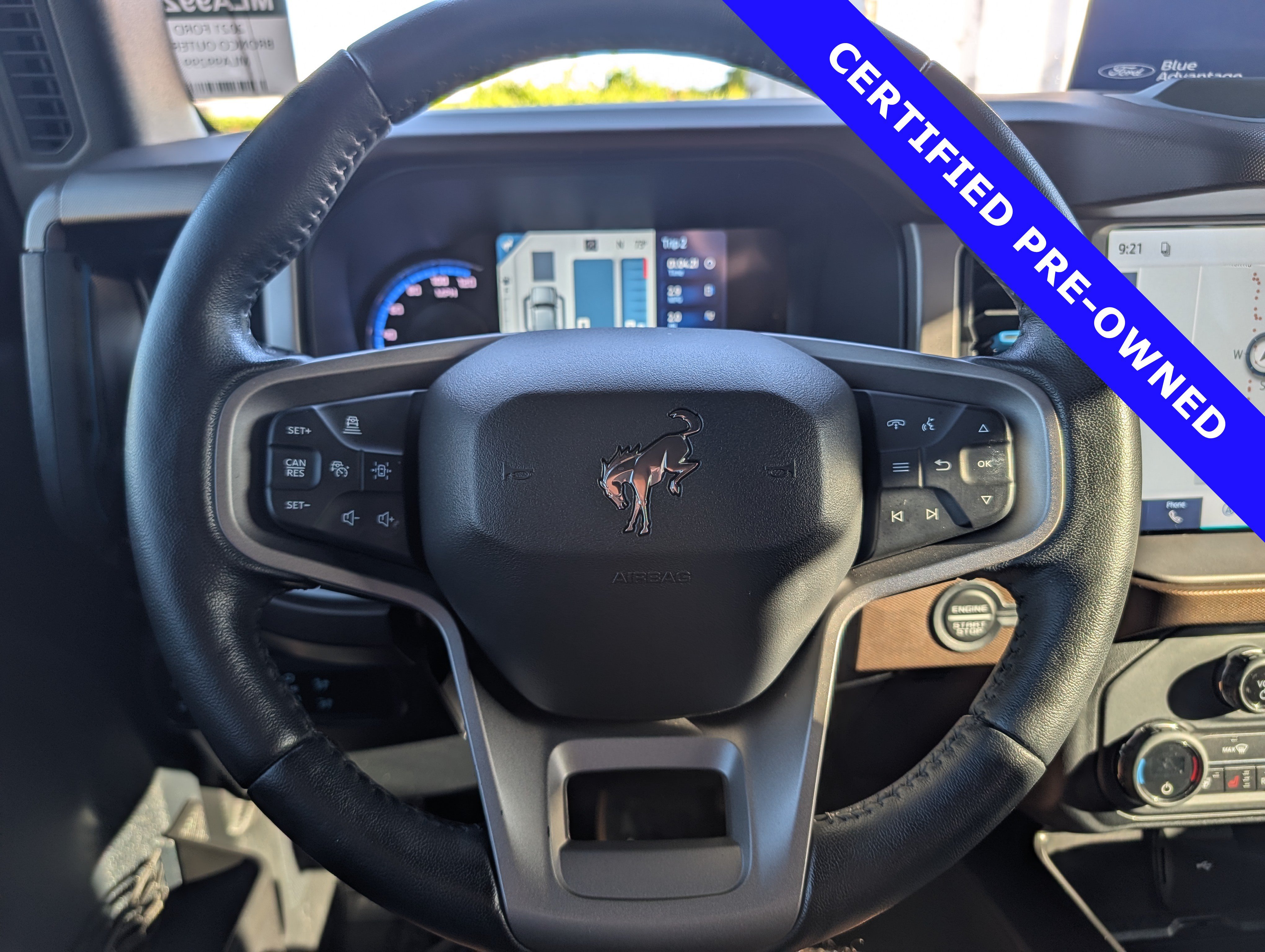 Certified 2021 Ford Bronco Outer Banks w/ Sasquatch Package AWD/4WD image 27