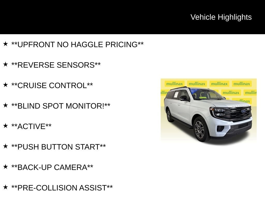 Certified 2025 Ford Expedition Max Active AWD/4WD image 12