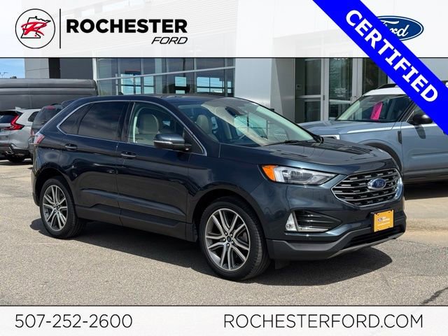 Certified 2022 Ford Edge Titanium AWD/4WD image 1