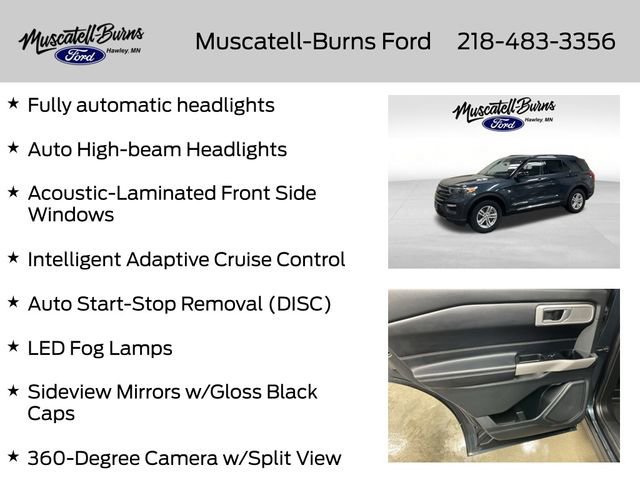 Certified 2023 Ford Explorer XLT w/ Equipment Group 202A image 14
