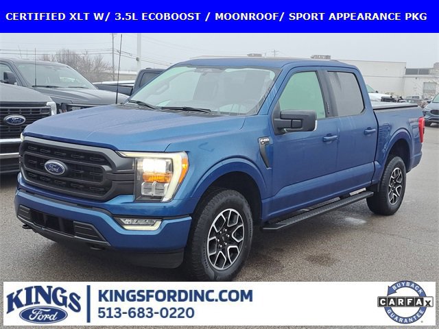 Certified 2023 Ford F150 XLT w/ Equipment Group 302A High image 1