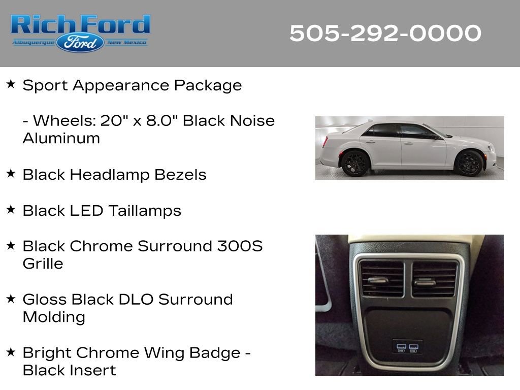 Used 2019 Chrysler 300 Touring w/ Sport Appearance Package RWD image 22