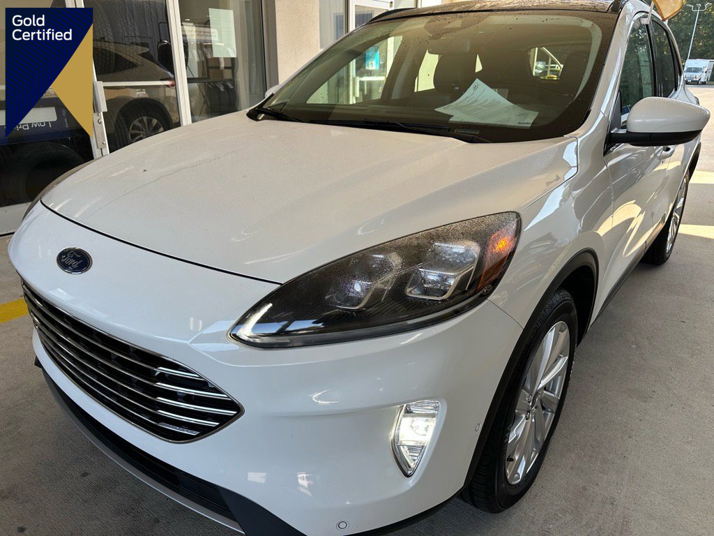 Certified 2021 Ford Escape Titanium w/ Titanium Elite Package