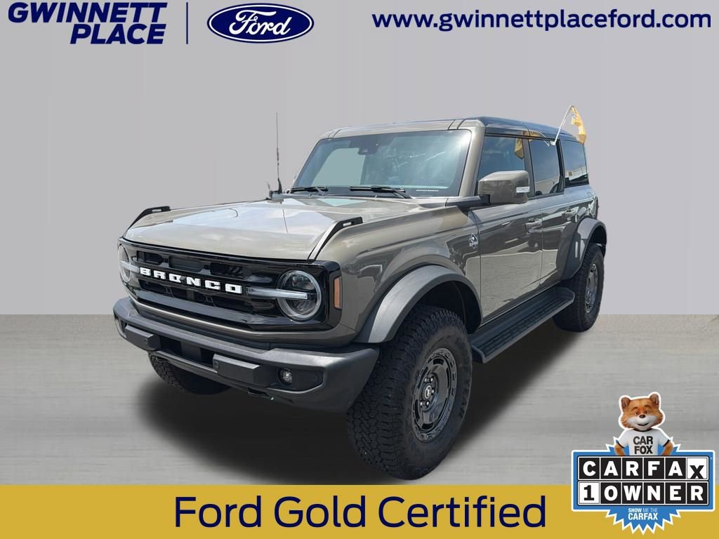 Certified 2025 Ford Bronco Outer Banks w/ Sasquatch Package AWD/4WD image 1
