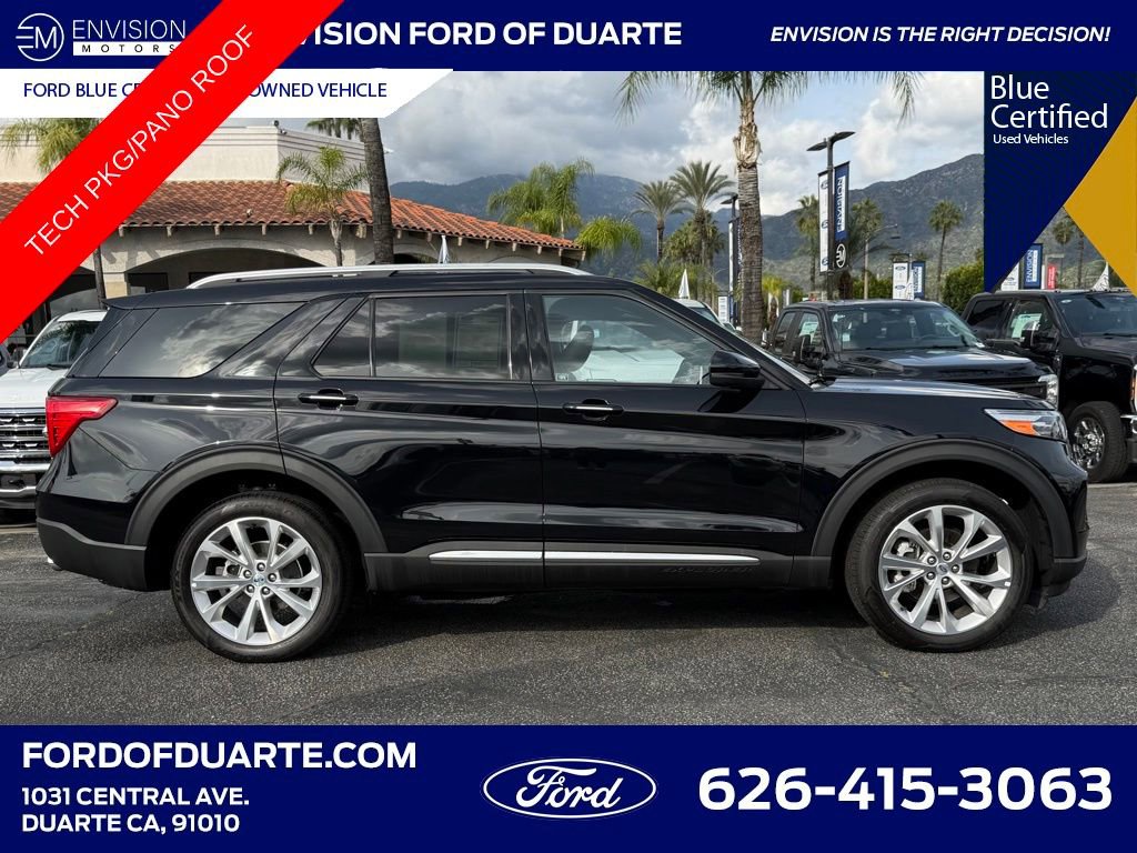 Certified 2023 Ford Explorer Platinum w/ Technology Package AWD/4WD image 9
