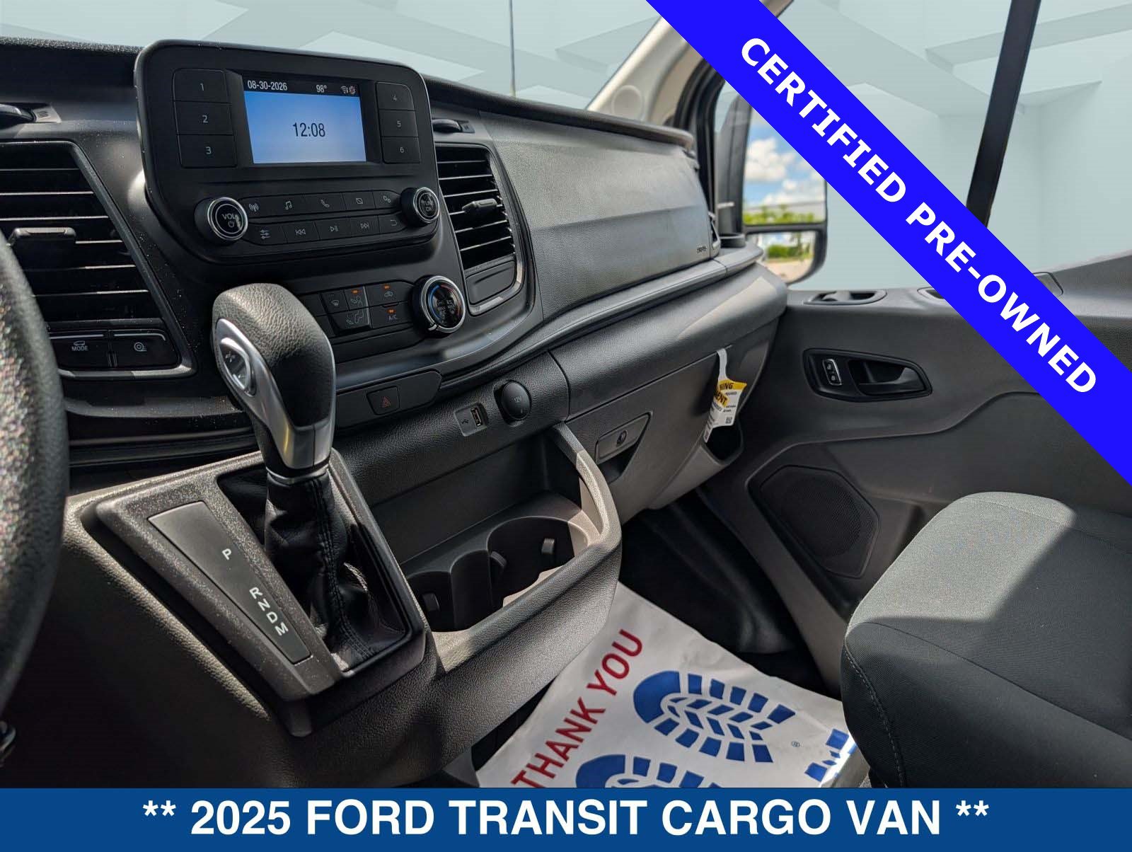 Certified 2025 Ford Transit 250 Low Roof w/ Exterior Upgrade Package RWD image 32