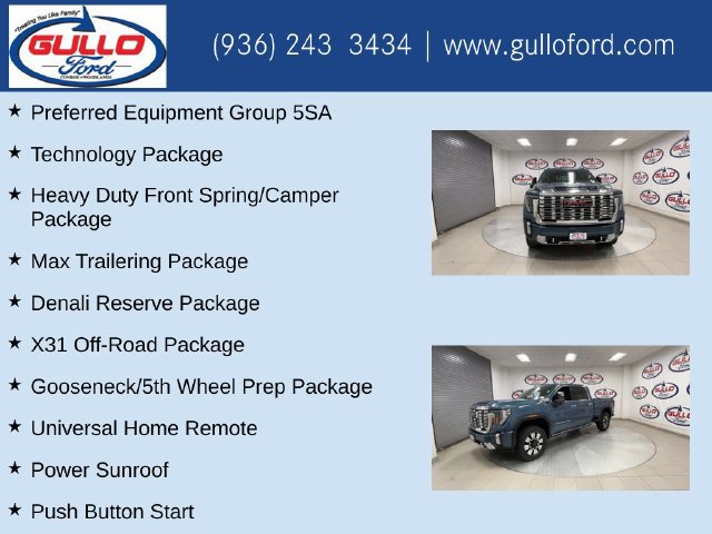 Used 2024 GMC Sierra 2500 Denali w/ Denali Reserve Package AWD/4WD image 11