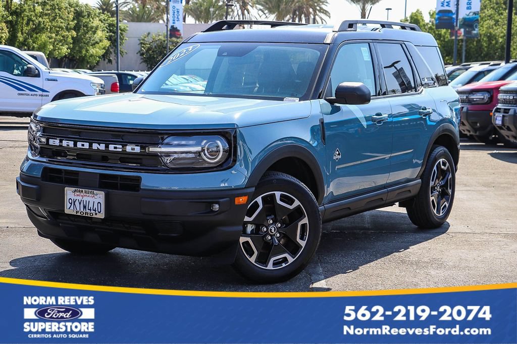 Certified 2023 Ford Bronco Sport Outer Banks w/ Tech Package