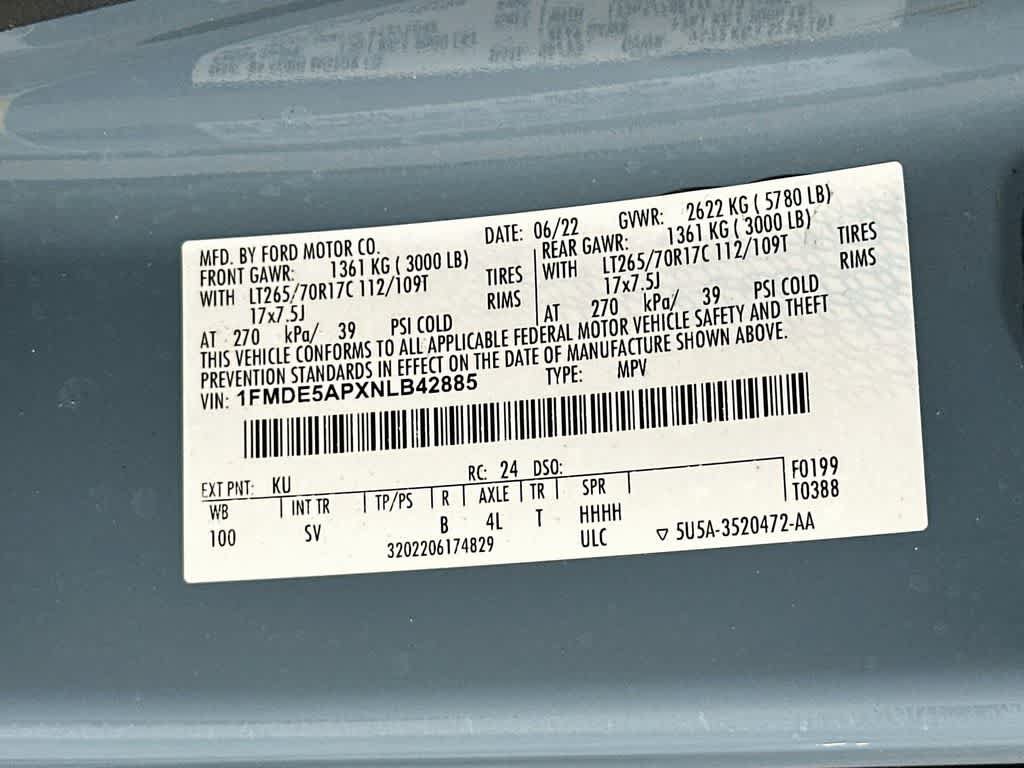 Certified 2022 Ford Bronco Black Diamond AWD/4WD image 22