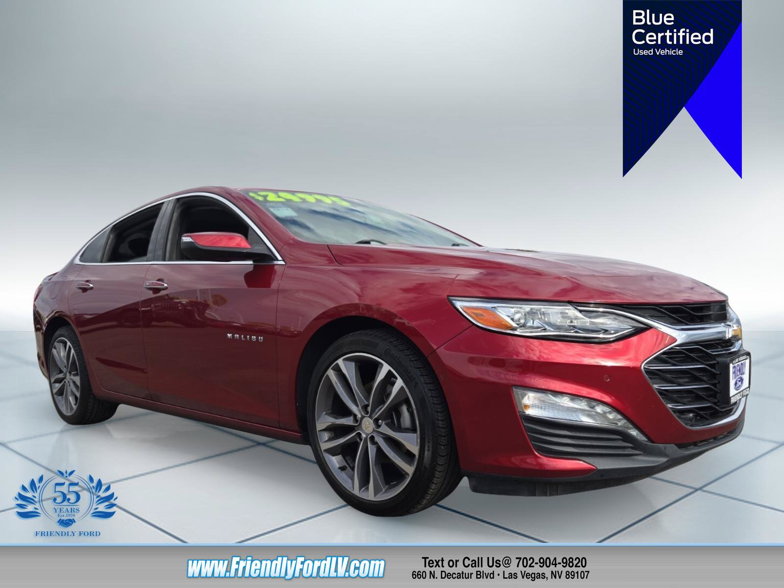 Used 2021 Chevrolet Malibu Premier FWD image 1