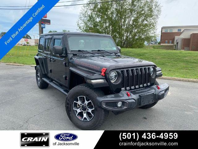 Used 2022 Jeep Wrangler Unlimited Rubicon w/ LED Lighting Group AWD/4WD image 1