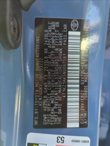 Used 2022 Toyota Camry TRD w/ TRD Package w/JBL Audio FWD image 27