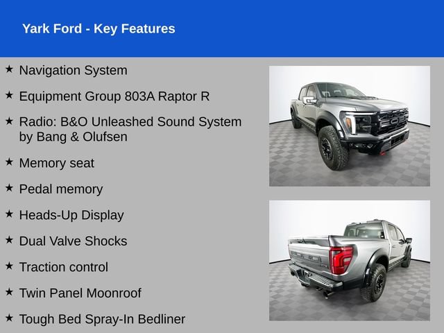 Certified 2025 Ford F150 Raptor w/ Equipment Group 803A Raptor R AWD/4WD video 2