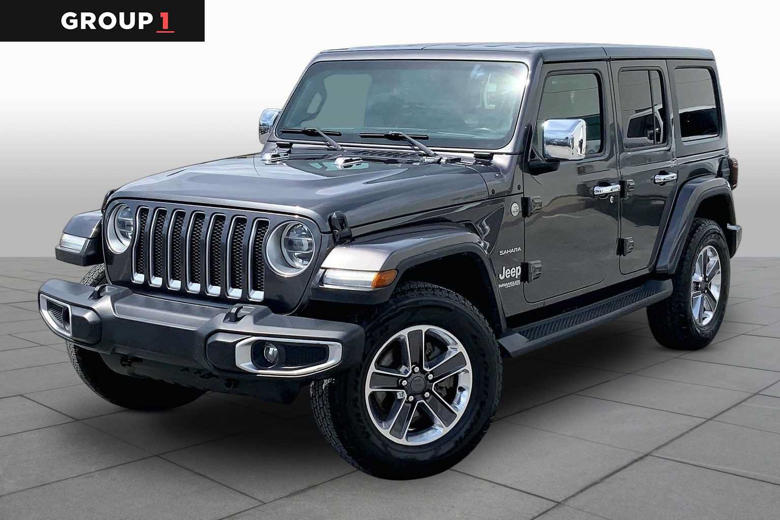 Used 2018 Jeep Wrangler Unlimited Sahara AWD/4WD image 1