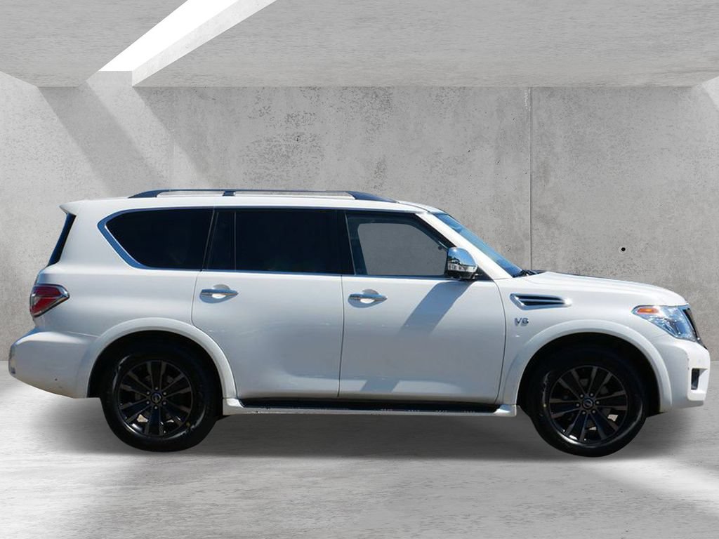 Used 2019 Nissan Armada Platinum w/ Captain's Chairs Package AWD/4WD image 2