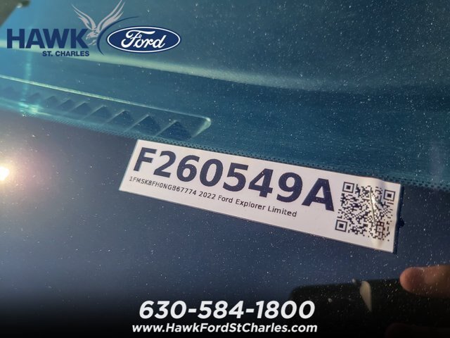 Certified 2022 Ford Explorer Limited w/ Equipment Group 301A AWD/4WD image 27