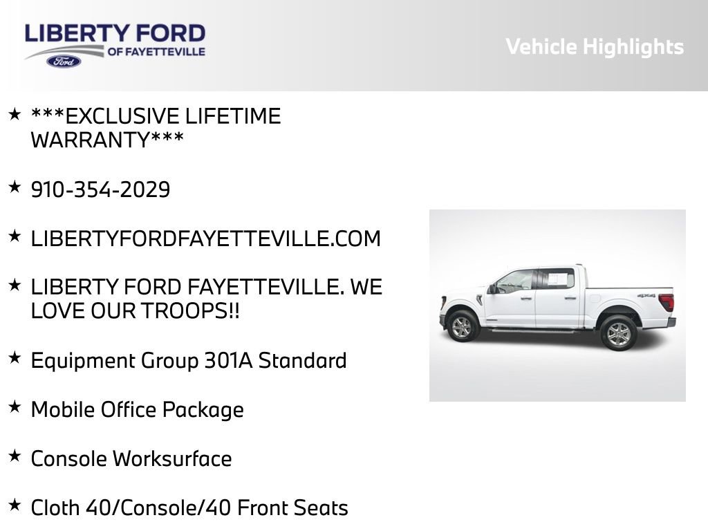 Certified 2024 Ford F150 XLT w/ Mobile Office Package AWD/4WD image 5