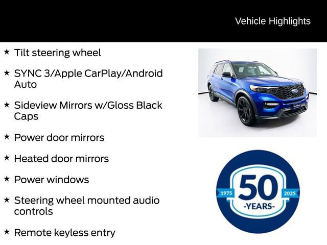 Certified 2023 Ford Explorer ST w/ Equipment Group 401A image 27